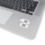 555 and 741 Kiss-Cut Stickers