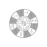 Ohm's law Kiss-Cut Sticker