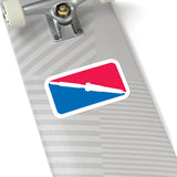 Soldering Iron Sports Logo Kiss-Cut Sticker