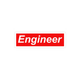 "Sporty" Engineer Kiss-Cut Sticker