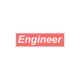 "Sporty" Engineer Kiss-Cut Sticker