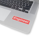 "Sporty" Engineer Kiss-Cut Sticker