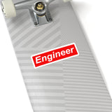 "Sporty" Engineer Kiss-Cut Sticker