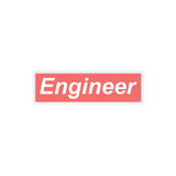 "Sporty" Engineer Kiss-Cut Sticker