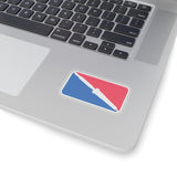 Soldering Iron Sports Logo Kiss-Cut Sticker
