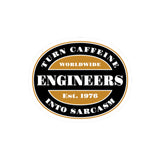 Engineers Turn Caffeine into Sarcasm Kiss-Cut Sticker