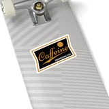 Caffeine is Engineering Fuel Kiss-Cut Sticker