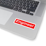 "Sporty" Engineer Kiss-Cut Sticker