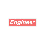 "Sporty" Engineer Kiss-Cut Sticker