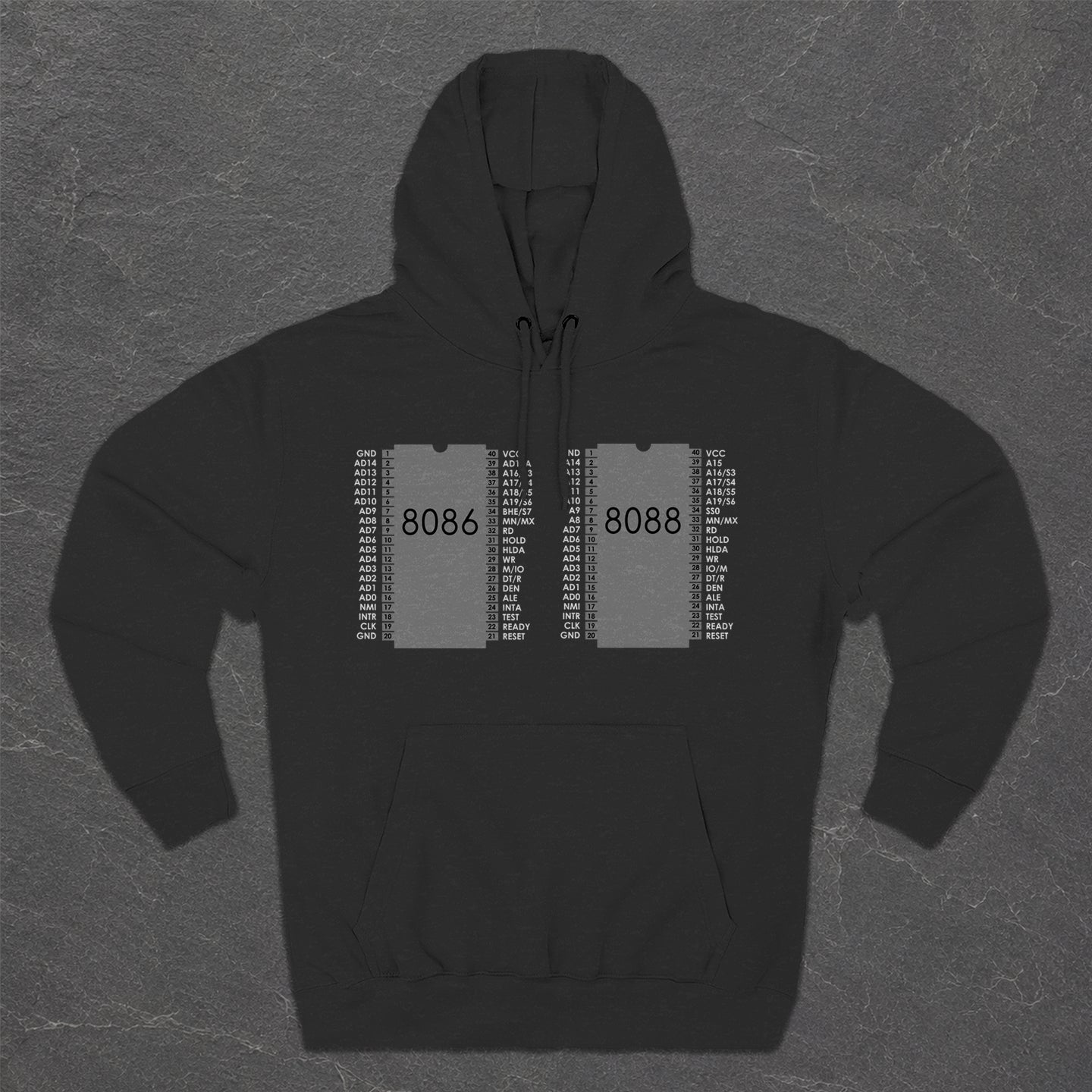 8088 & 8086 Microprocessors Hoodie