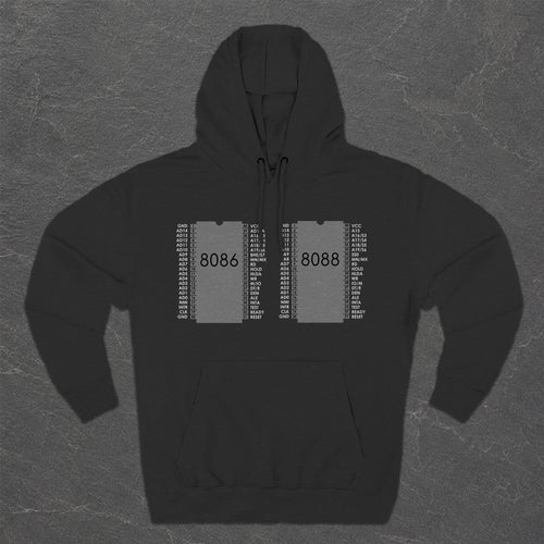 8088 & 8086 Microprocessors Hoodie