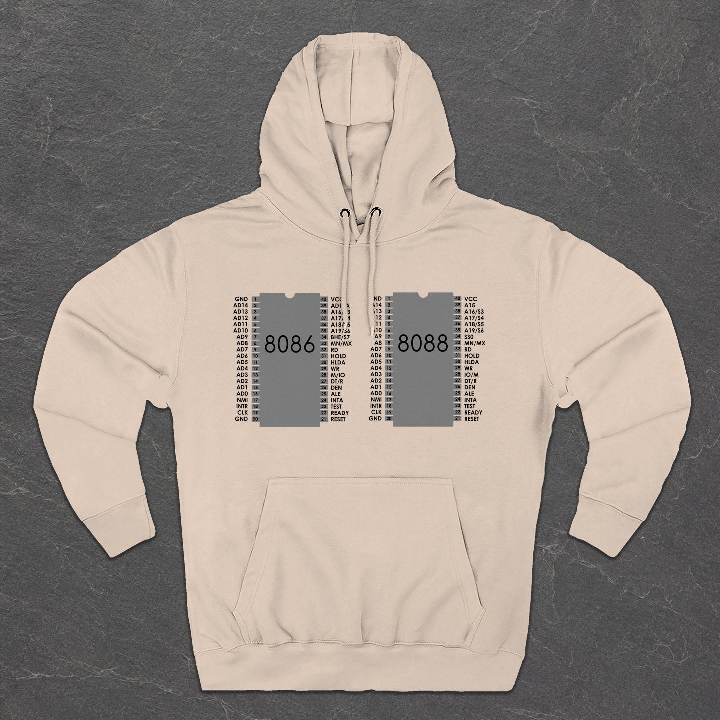 8088 & 8086 Microprocessors Hoodie