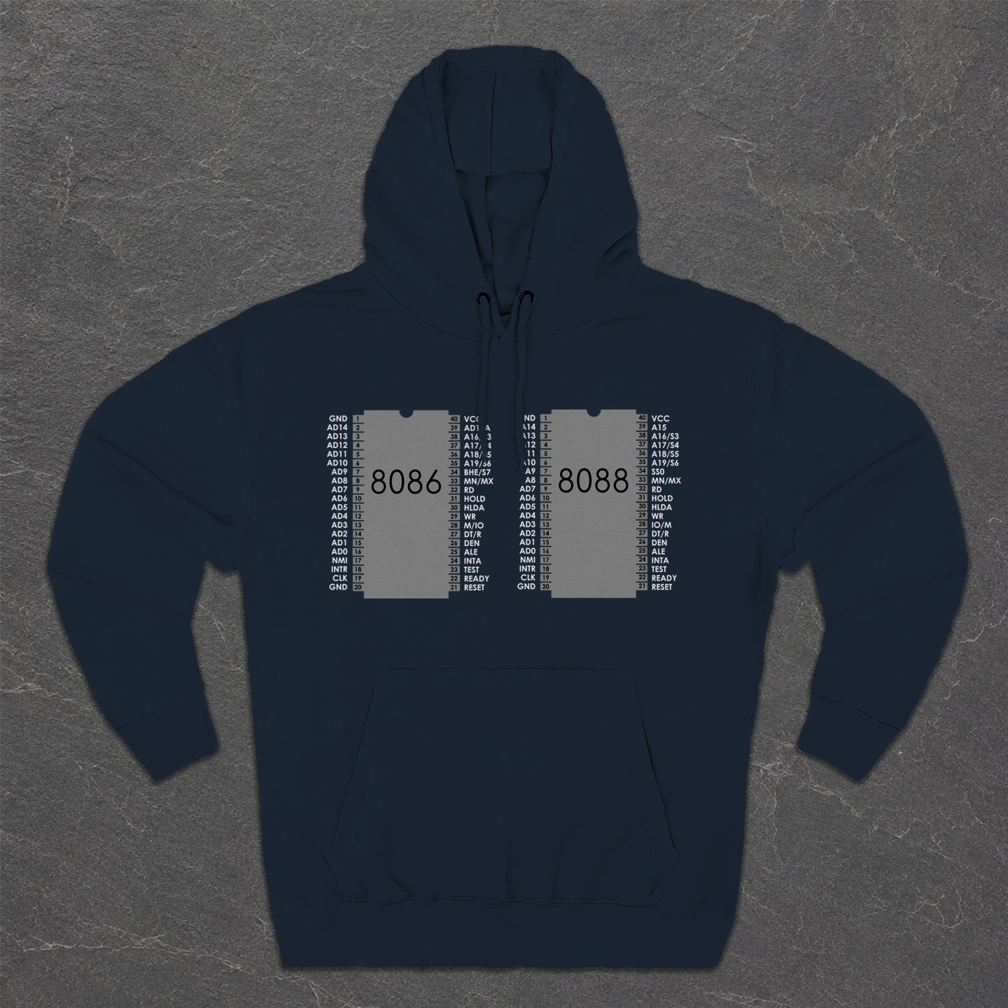 8088 & 8086 Microprocessors Hoodie