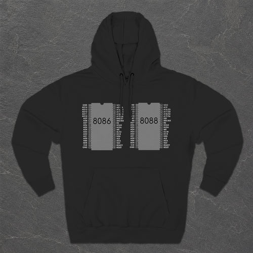 8088 & 8086 Microprocessors Hoodie