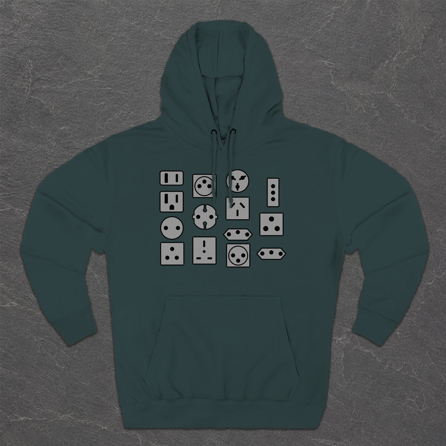 Worldwide Electrical Outlets Hoodie