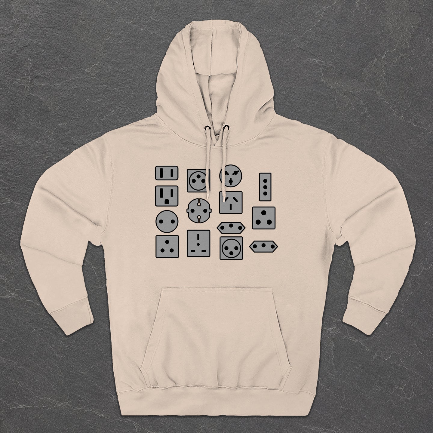 Worldwide Electrical Outlets Hoodie