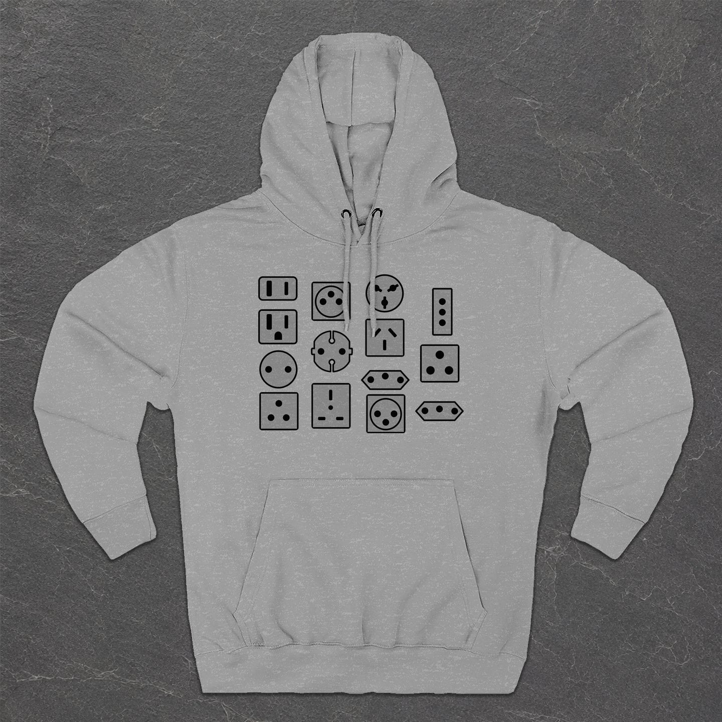 Worldwide Electrical Outlets Hoodie