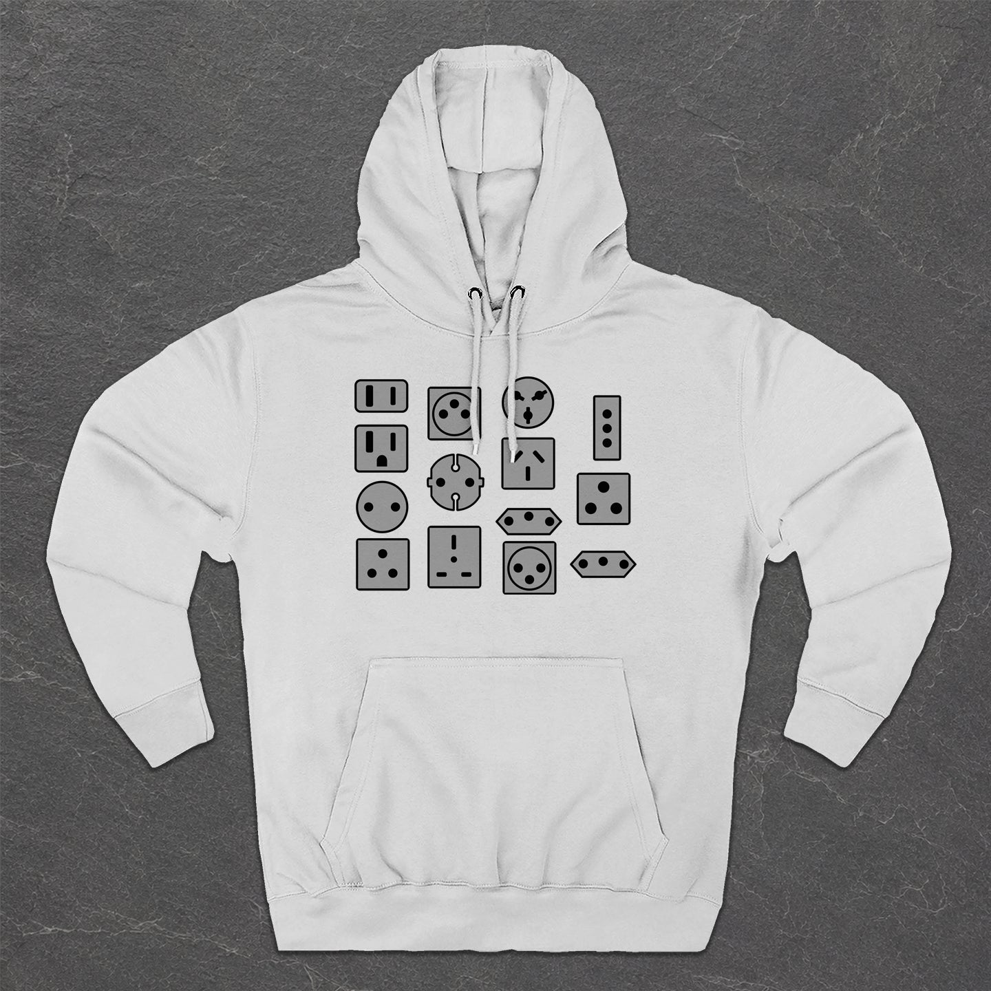 Worldwide Electrical Outlets Hoodie