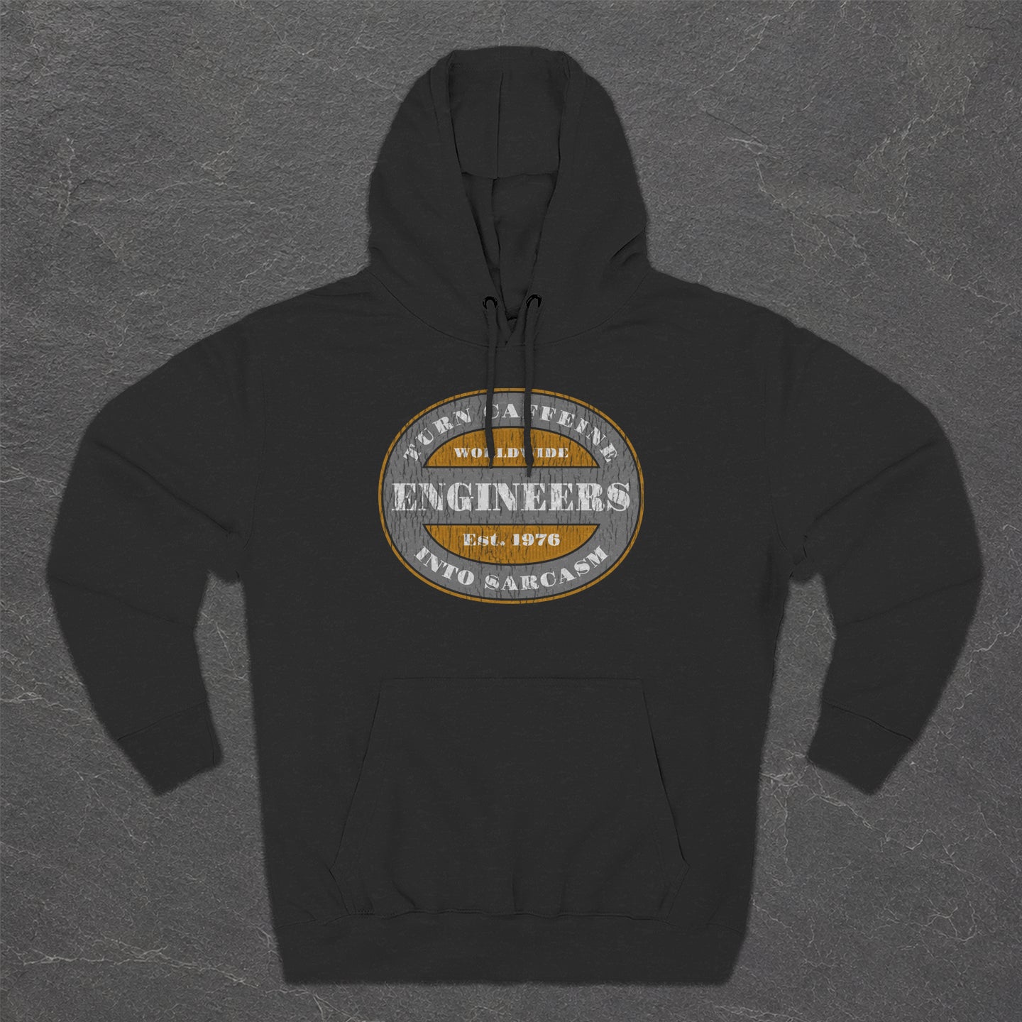 Engineers Turn Caffeine into Sarcasm Hoodie