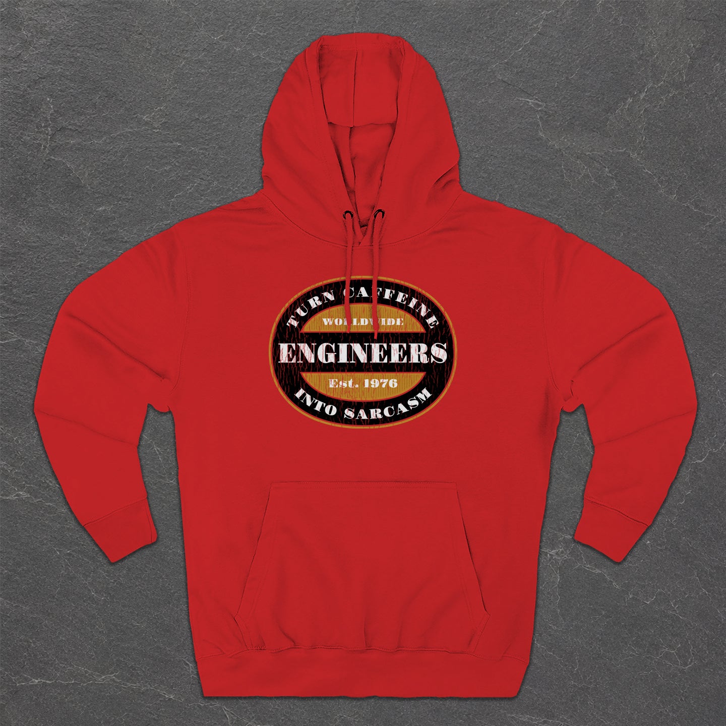 Engineers Turn Caffeine into Sarcasm Hoodie