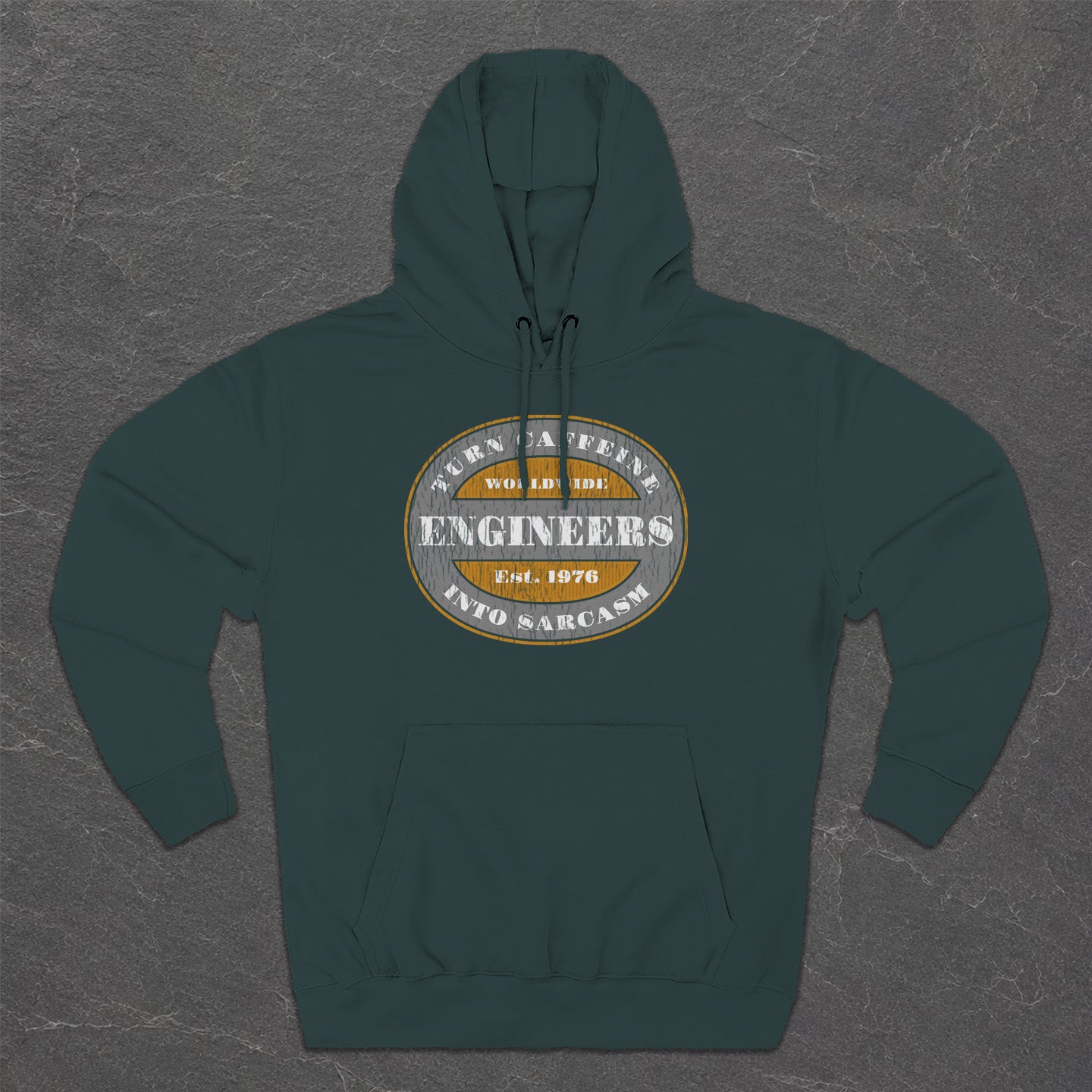 Engineers Turn Caffeine into Sarcasm Hoodie