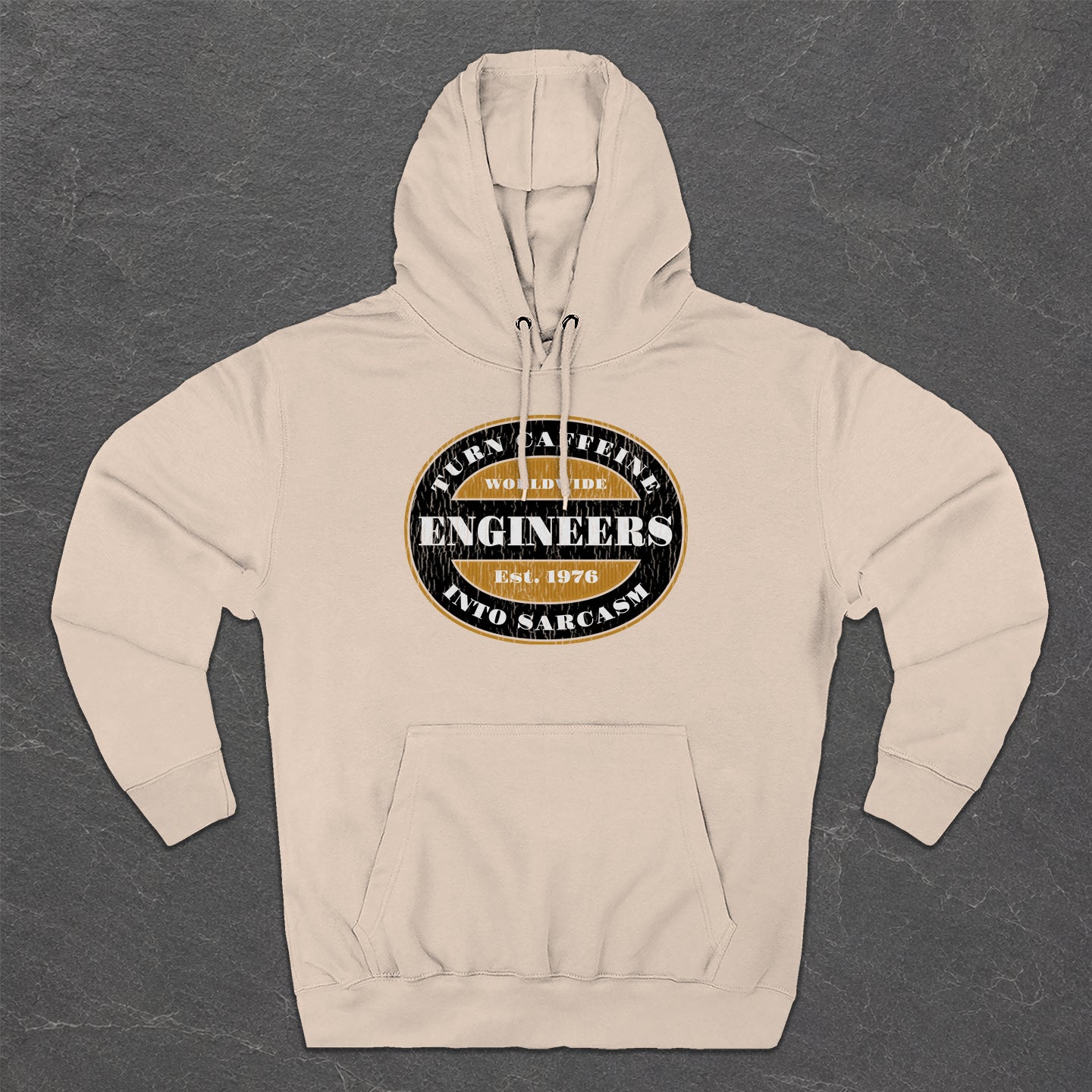 Engineers Turn Caffeine into Sarcasm Hoodie