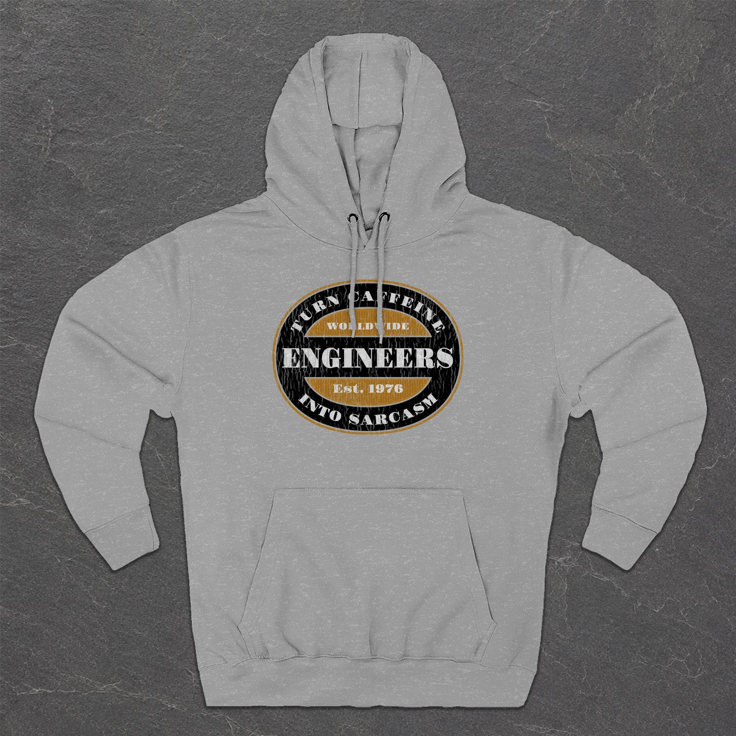 Engineers Turn Caffeine into Sarcasm Hoodie