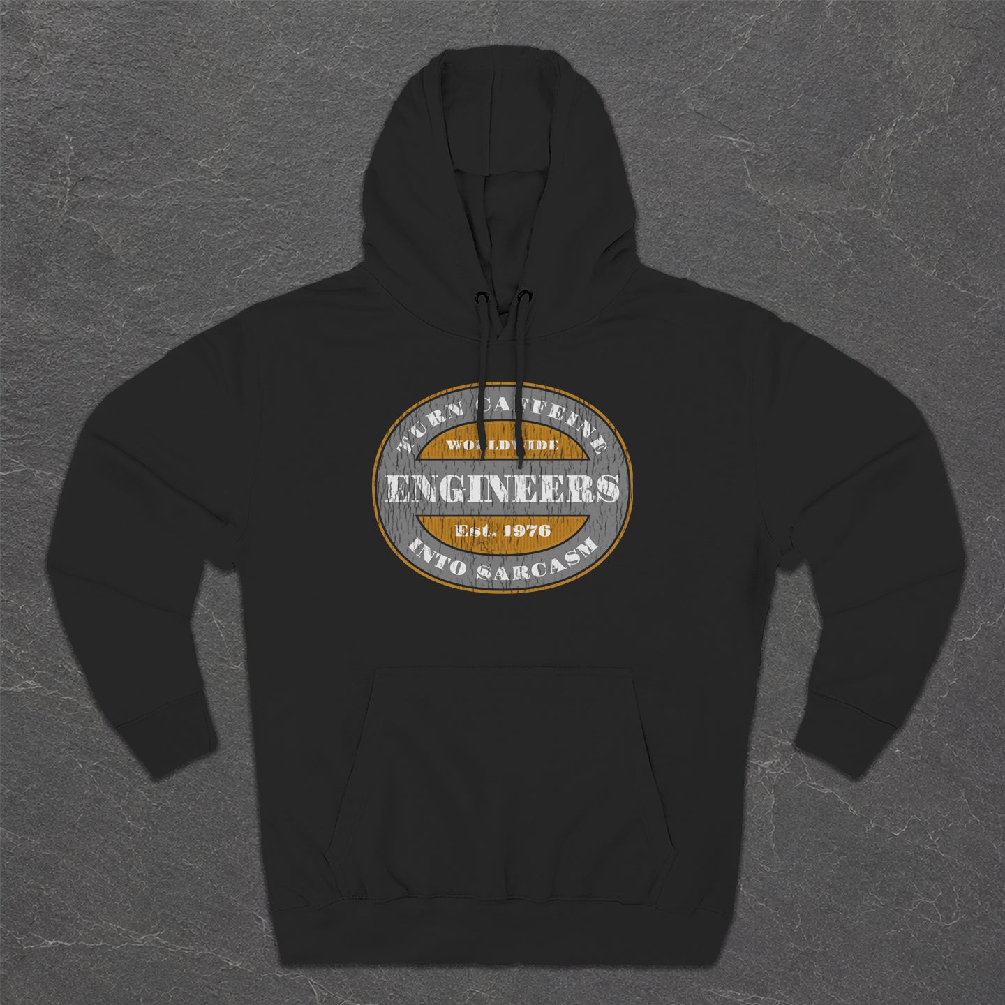 Engineers Turn Caffeine into Sarcasm Hoodie
