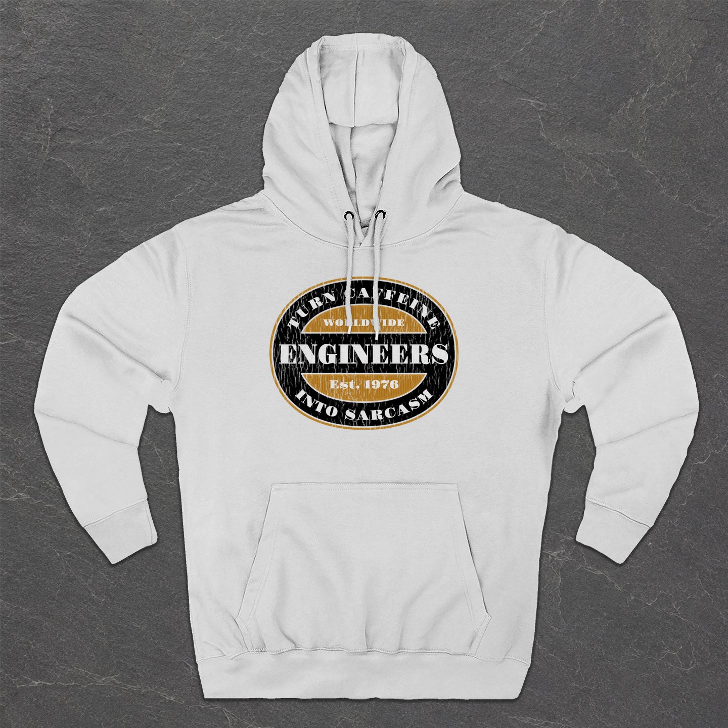 Engineers Turn Caffeine into Sarcasm Hoodie