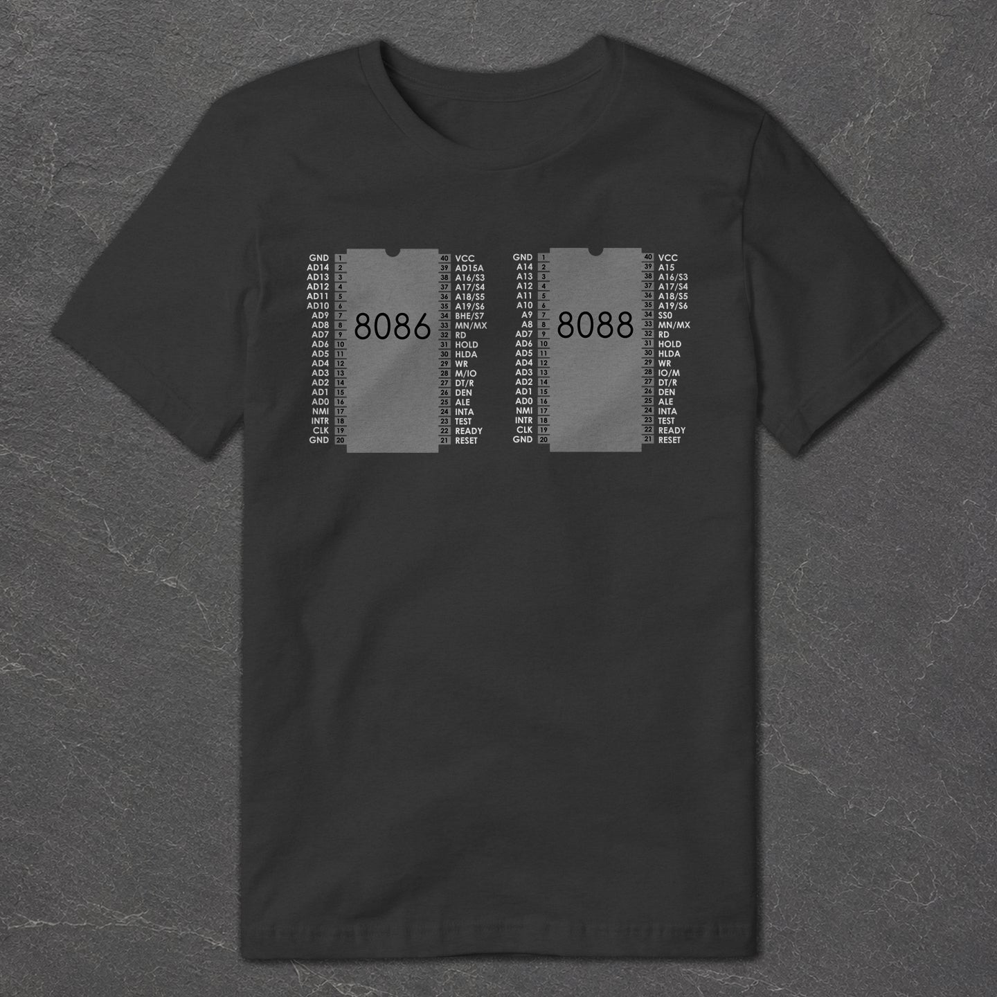 8088 & 8086 Microprocessors T-Shirt