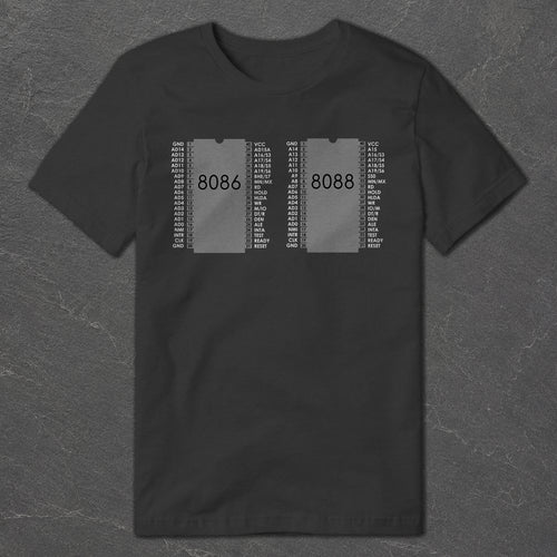 8088 & 8086 Microprocessors T-Shirt