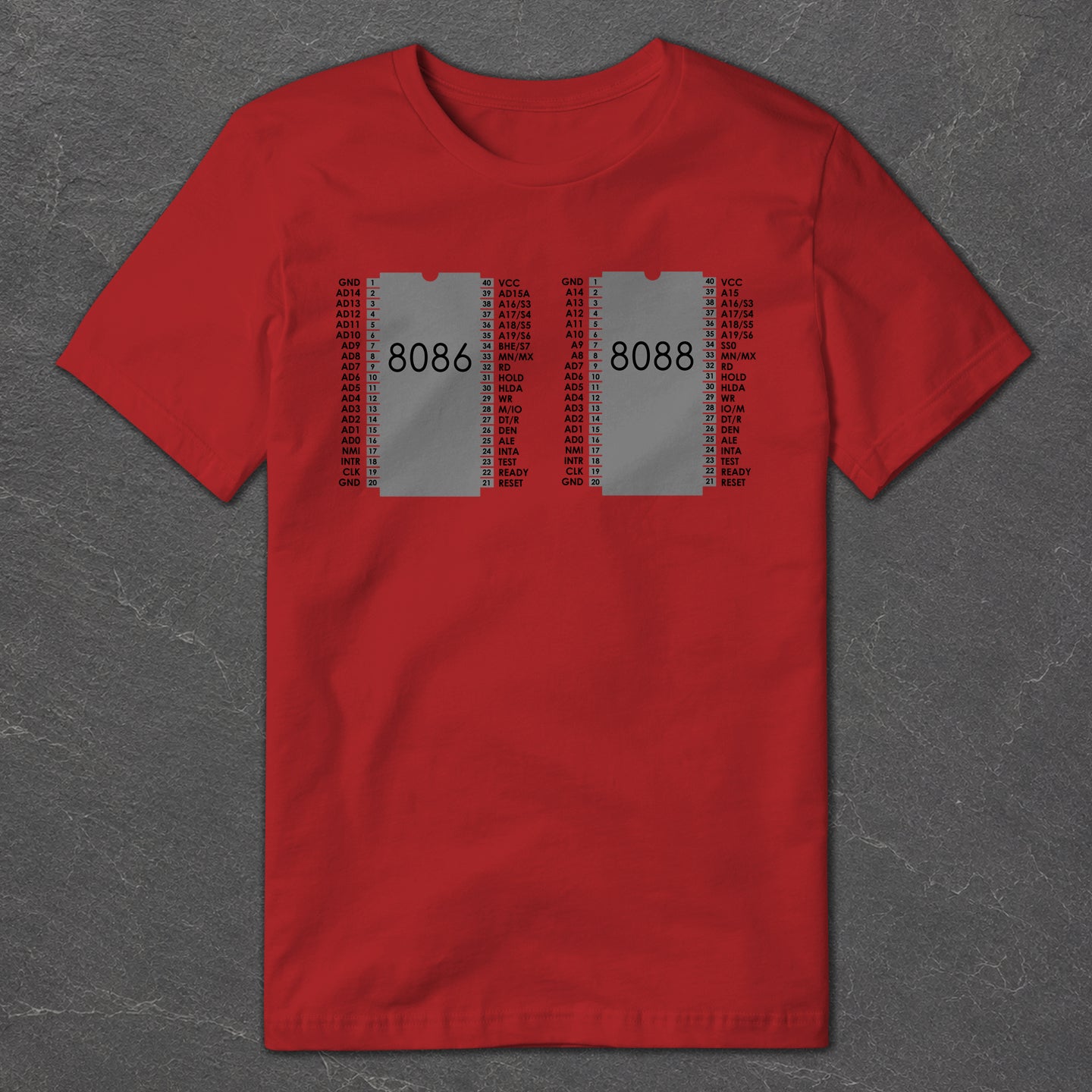 8088 & 8086 Microprocessors T-Shirt