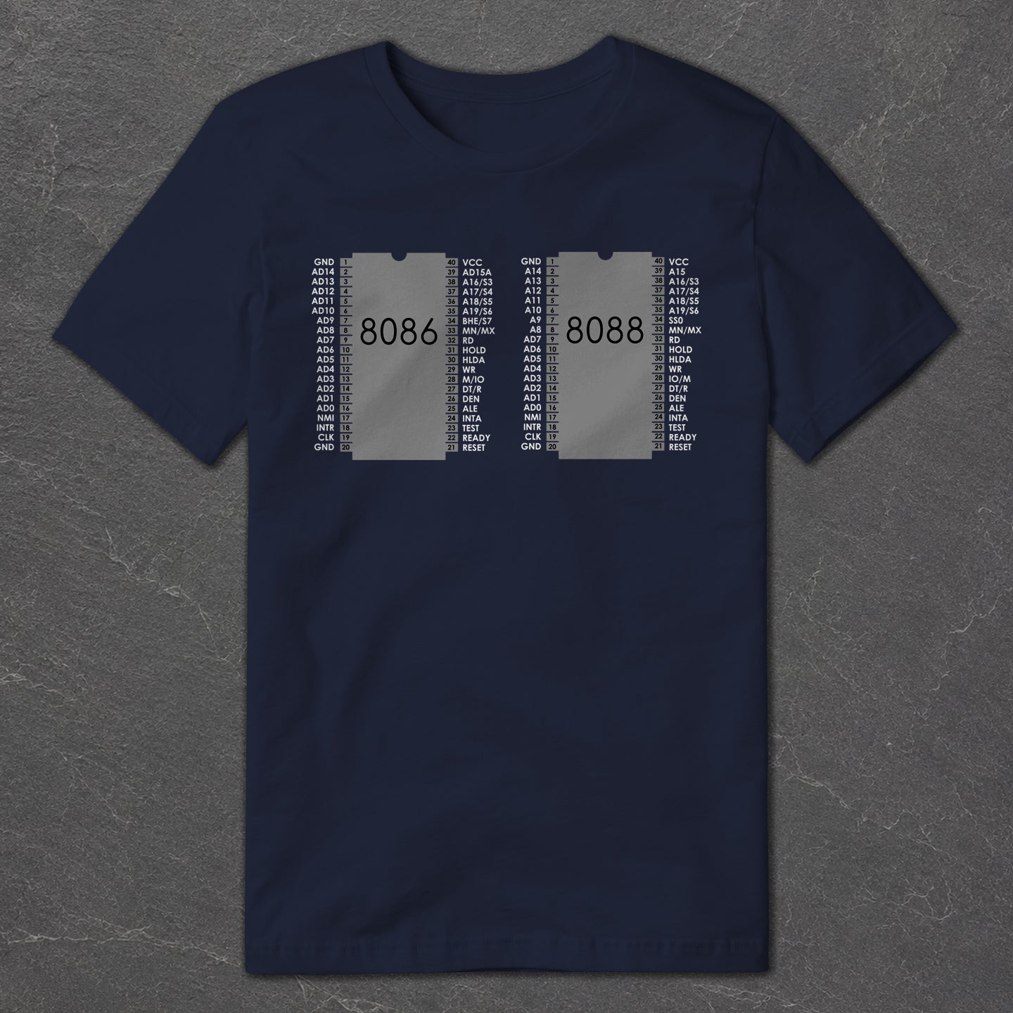 8088 & 8086 Microprocessors T-Shirt