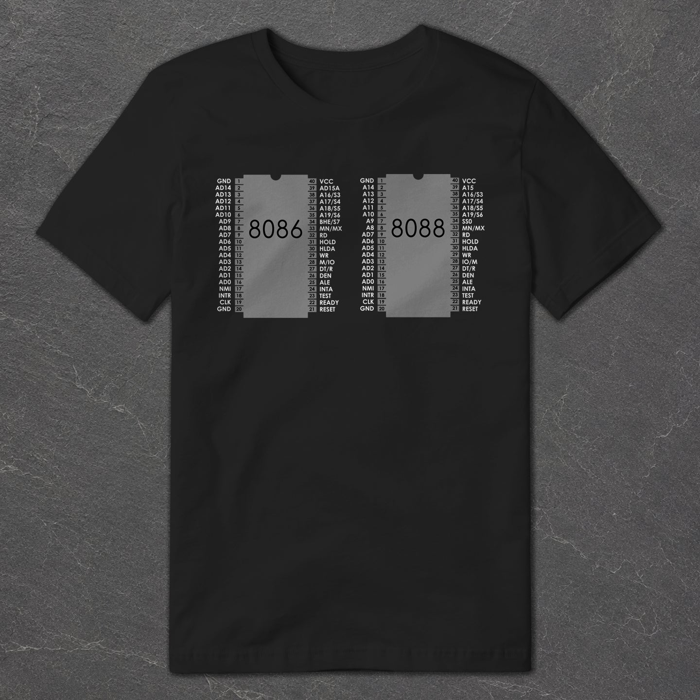 8088 & 8086 Microprocessors T-Shirt