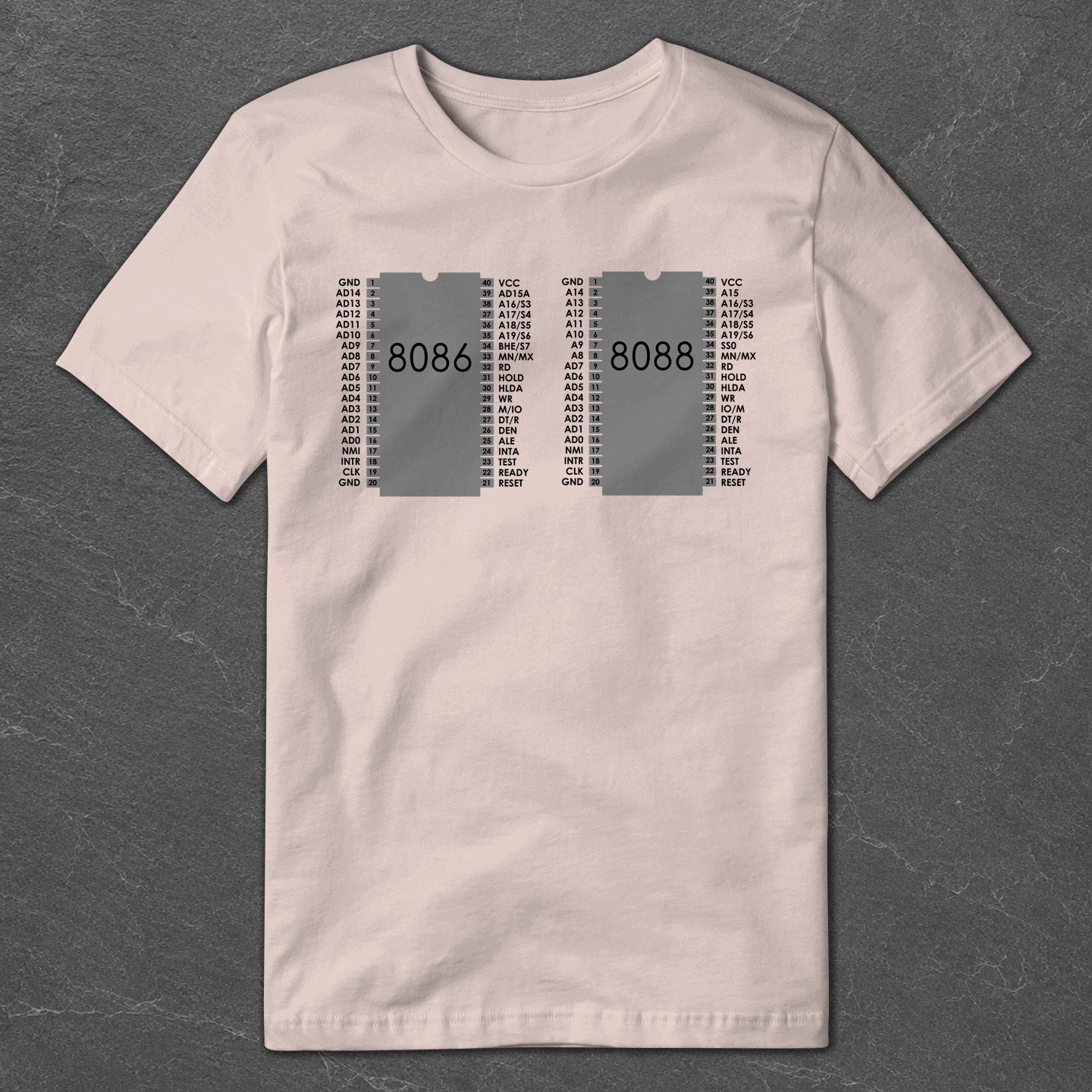 8088 & 8086 Microprocessors T-Shirt