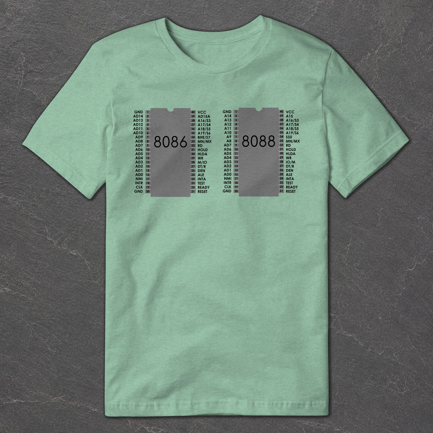 8088 & 8086 Microprocessors T-Shirt
