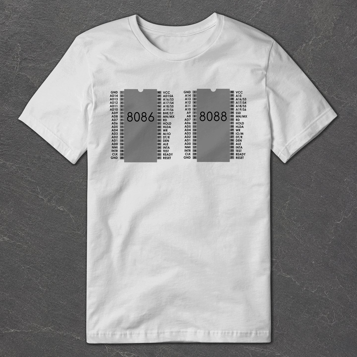 8088 & 8086 Microprocessors T-Shirt