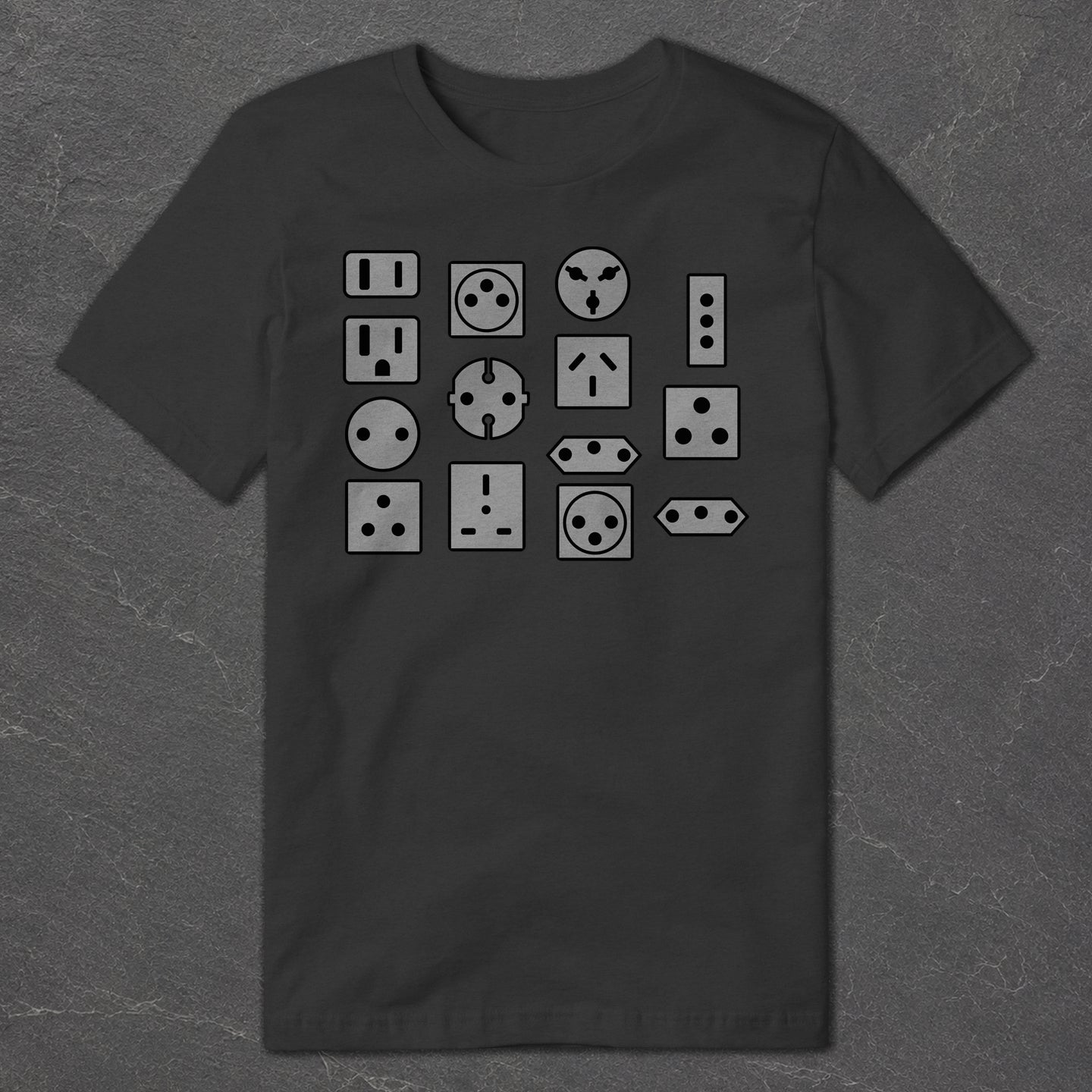 Worldwide Electrical Outlets T-Shirt