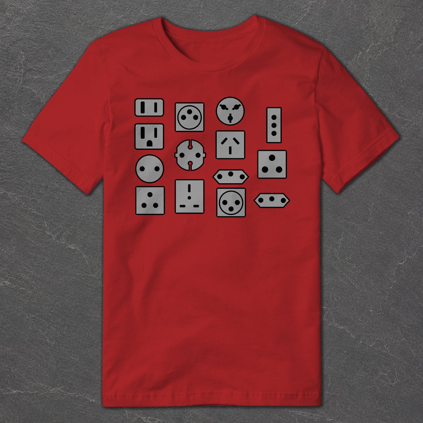 Worldwide Electrical Outlets T-Shirt