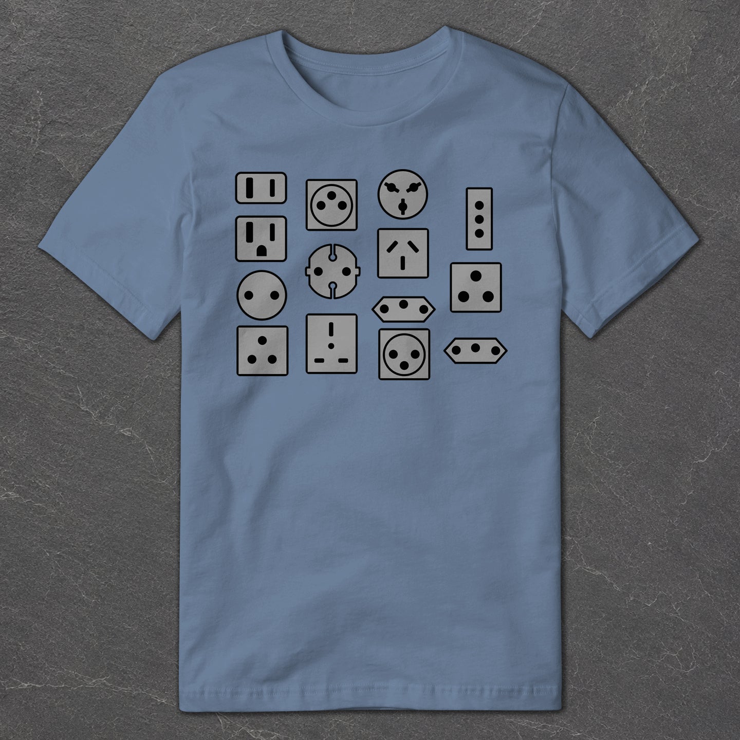 Worldwide Electrical Outlets T-Shirt