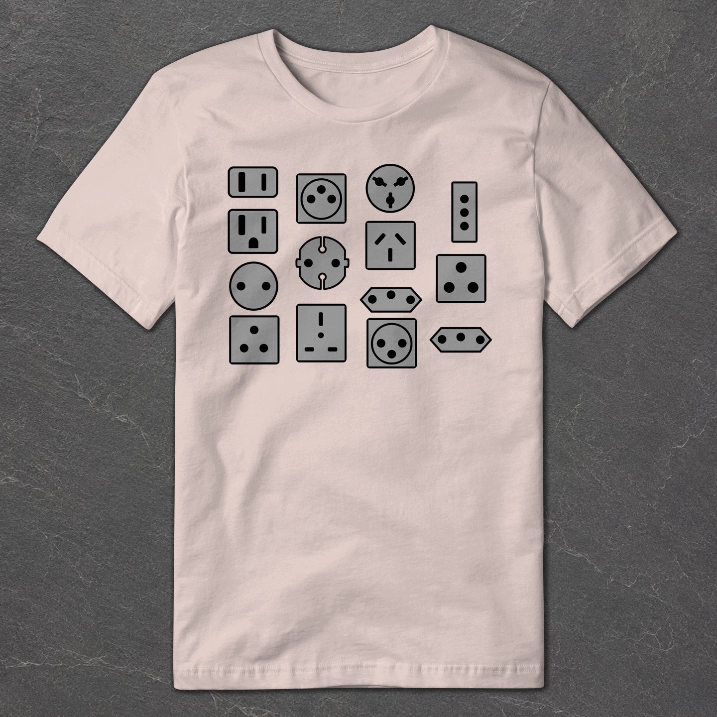Worldwide Electrical Outlets T-Shirt