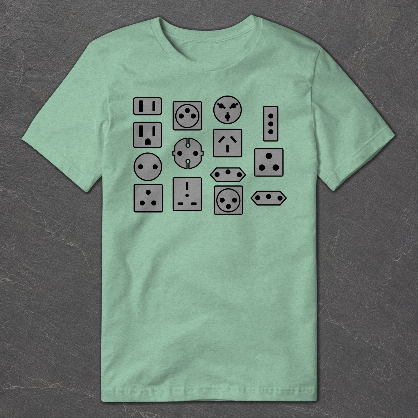 Worldwide Electrical Outlets T-Shirt
