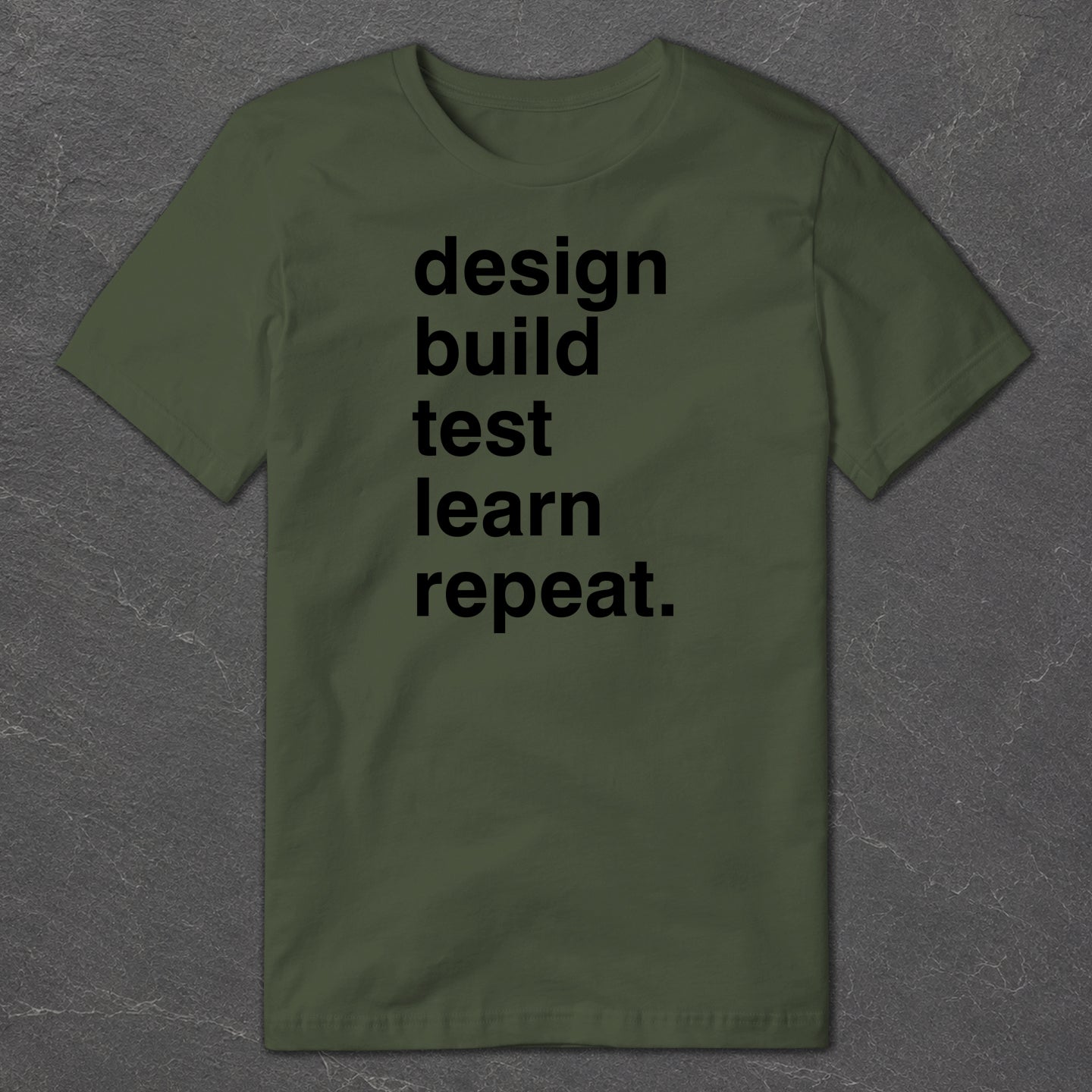 Design, Build, Test T-Shirt