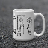 Pulleys and Belts Mug