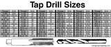 Tap Drill Chart Mug for Makers, Engineers, and Machinists