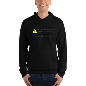 Geometric Conditions Error Unisex hoodie