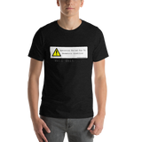 Geometric Condition Error Unisex T-Shirt