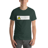 Geometric Condition Error Unisex T-Shirt