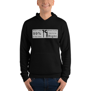 When it Just Has to be Right Unisex hoodie