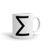 Summation Symbol Mug